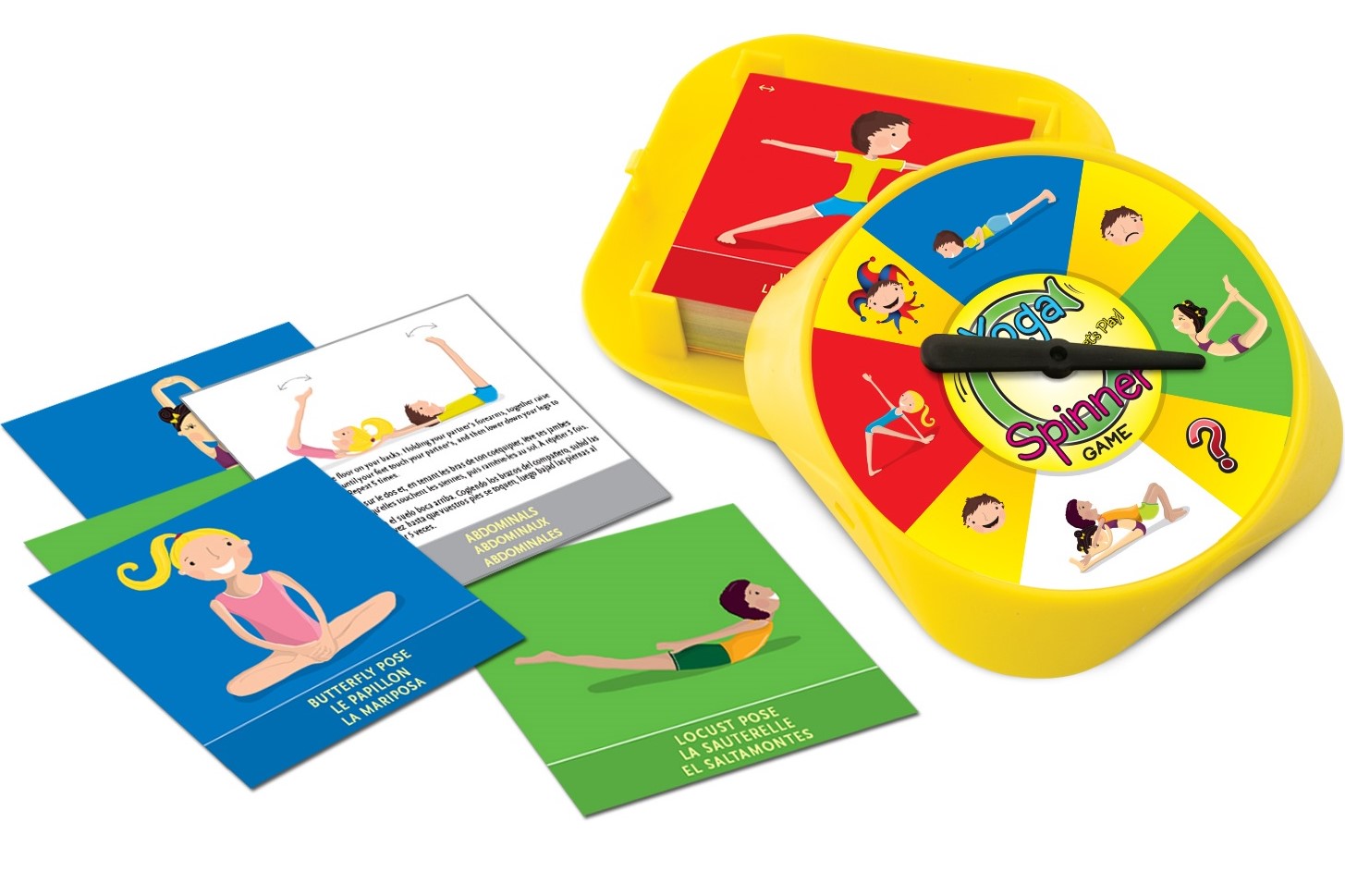 Yoga Spinner Board Game