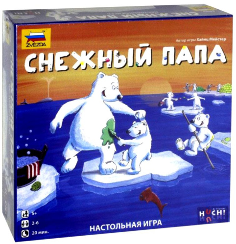 Настольная игра «Снежный папа»